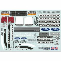 Buy 🥰 Promo ✨ JConcepts, Inc. 1/10 1993 Ford F-150 Clear Body with Spoiler: Rustler VXL 🔔 ❤️ -RC Cars And Trucks shop JCO0375 A3 A0 DP84CM0O