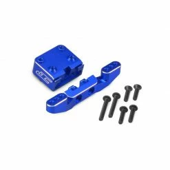 Best deal 🛒 Best deal 😀 JConcepts, Inc. Front Camber Link Mount Bulkhead, Blue: B6, B6.2, B6.3 🔔 ❤️