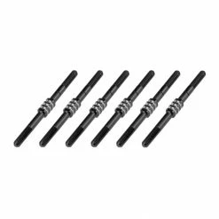 Best Sale 😉 Deals 🤩 JConcepts, Inc. B6.3 Fin Titanium Turnbuckle Set, Black (6 pcs) 🔥 👏