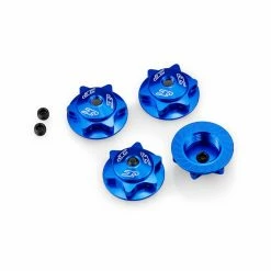 Best Sale 🛒 Best Sale ❤️ JConcepts, Inc. 17mm Finnisher Serrated Magnetic Wheel Nut, Blue 🎉 👍