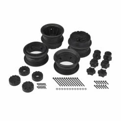 Wholesale 😉 Buy ❤️ JConcepts, Inc. Krimson Dually 2.6 Dual Wheels with Adapters, Black (2) 🥰 🔔