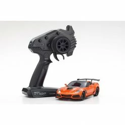 Cheap 😀 Buy ⌛ Kyosho 1/28 MINI-Z 2WD Corvette ZR1 RTR, Orange with LED 😀 ❤️