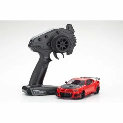 Best deal 🛒 New 😉 Kyosho 1/28 MINI-Z 2WD Camaro ZL1 RTR, Red with LED 👏 ✔️