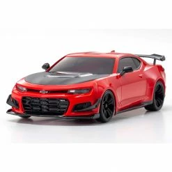 Best deal 🛒 New 😉 Kyosho 1/28 MINI-Z 2WD Camaro ZL1 RTR, Red with LED 👏 ✔️ -RC Cars And Trucks shop KYO32339R A4 E7XKXMKK