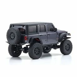 Best Sale ❤️ Hot Sale ✔️ Kyosho 1/28 MINI-Z 4WD Jeep Wrangler Rubicon RTR, Granite RS 😀 🔔 -RC Cars And Trucks shop KYO32521GM A3 XVVTQCCA