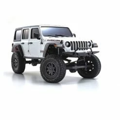 Best Sale 🔔 Top 10 ⭐ Kyosho 1/28 MINI-Z 4WD Jeep Wrangler Rubicon RTR, Bright White RS 🧨 😍 -RC Cars And Trucks shop KYO32521W A12 C4ASXG1Z