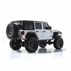 Best Sale 🔔 Top 10 ⭐ Kyosho 1/28 MINI-Z 4WD Jeep Wrangler Rubicon RTR, Bright White RS 🧨 😍 -RC Cars And Trucks shop KYO32521W A3 C4ASXG1Z