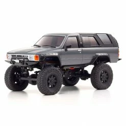 Discount 🔥 Cheapest 🥰 Kyosho 1/28 MINI-Z 4WD Toyota 4Runner RTR, Gray ✨ 🔥 -RC Cars And Trucks shop KYO32522GM A2 7O1PFFUM