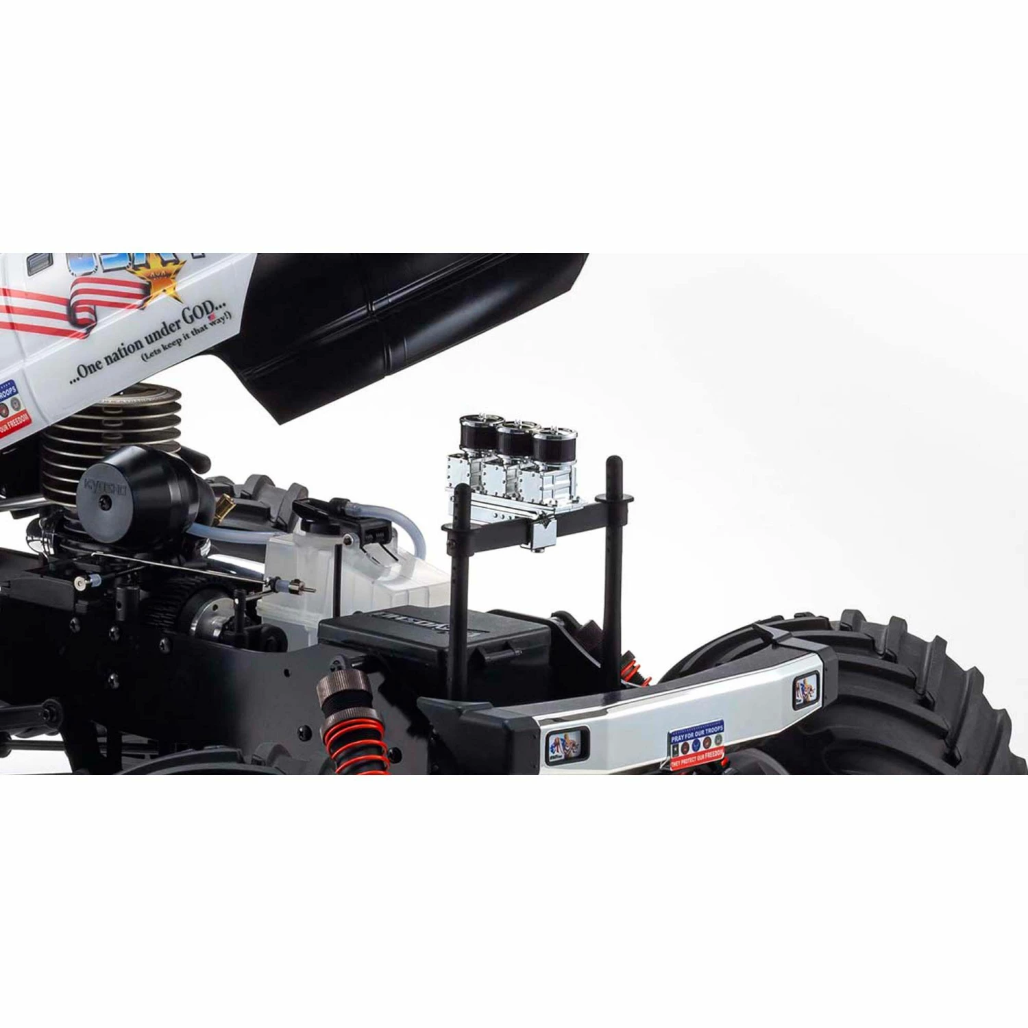 Cheapest β€οΈ Outlet π Kyosho 1/8 USA-1 4WD .25 Nitro Monster Truck RTR π π 6 Cheapest β€οΈ Outlet π Kyosho 1/8 USA-1 4WD .25 Nitro Monster Truck RTR π π - Image 6