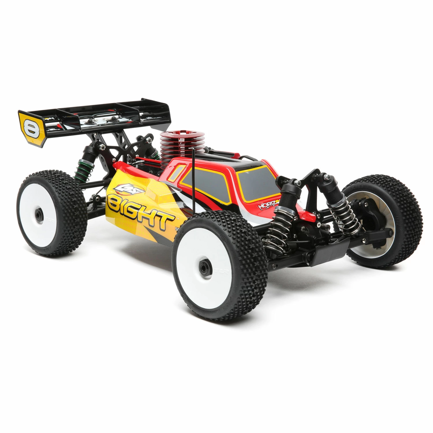 Buy 🤩 Promo 🤩 Losi 1/8 8IGHT 4WD Nitro Buggy RTR, Red/Yellow ⭐ 🧨 2 Buy 🤩 Promo 🤩 Losi 1/8 8IGHT 4WD Nitro Buggy RTR, Red/Yellow ⭐ 🧨 - Image 2