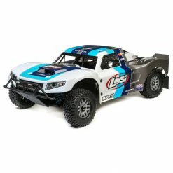 Promo ❤️ Hot Sale 👏 Losi 1/5 5IVE-T 2.0 V2 4WD SCT Gas BND: Gray/Blue/White ❤️ 🌟