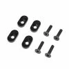Brand new ✔️ Cheap ⌛ Losi Engine Mount Insert & Screws 20T, Black(4): DBXL 2.0 ❤️ 🎁