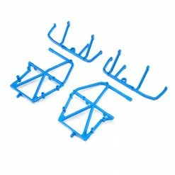 Best deal 🤩 Wholesale 👍 Losi Side Cage and Lower Bar, Blue: LMT 🎁 💯