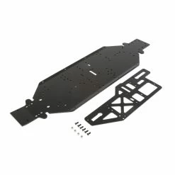 Buy ❤️ Best Pirce 🔥 Losi Chassis w Brace plate 4mm Black DBXL-E 🥰 🛒