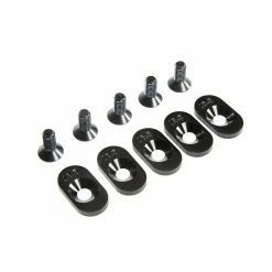 Wholesale 😀 Cheap 😉 Losi Engine Mount Insert and Screws 18.5T, Black (5): 5ive-T 2.0 (fits 62T spur) 👏 👍