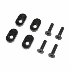 Budget 🥰 Best Sale 👏 Losi EngineMountInsert & Screws 19T, Black(4): DBXL 2.0 🧨 ⭐