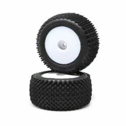 Brand new 🎁 Best reviews of ✔️ Losi Pin Tires, Rear, Mounted, White (2): Mini-T 2.0 🛒 👍