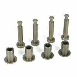 New 🧨 Best Sale 👏 Losi Front King Pins & Arm Bushings, Aluminum 5IVE-T, MINI WRC 🌟 ❤️