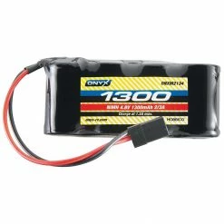 Cheapest 🎁 Cheapest ⭐ Onyx 4.8V 1300mAh 2/3A NiMH Flat Receiver Battery: Universal Receiver 🔥 ✔️