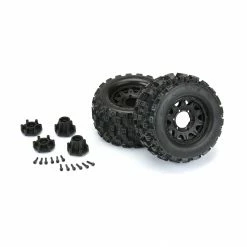 Discount ✔️ Discount 🥰 Pro-Line Racing 1/10 Badlands MX28 Fr/Rr 2.8" MT Tires Mounted 12mm Blk Raid (2) ❤️ 🥰 -RC Cars And Trucks shop PRO1012510 A2 35L2RL2O