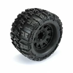 Discount ⭐ Best Pirce 🛒 Pro-Line Racing 1/8 Trencher X F/R 3.8" MT Tires Mounted 17mm Blk Raid (2) 😀 🎁 -RC Cars And Trucks shop PRO118410 A3 FRKV6CPN