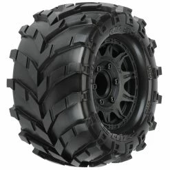 Brand new π Best deal π Pro-Line Racing 1/10 Masher Front/Rear 2.8" MT Tires Mounted 12mm Blk Raid (2) β π