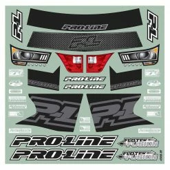 New 😍 New 😉 Pro-Line Racing 1/10 Pre-Cut Flo-Tek Fusion Clear Body: Short Course ✔️ 🔥 -RC Cars And Trucks shop PRO345817 A9 S3U93C87