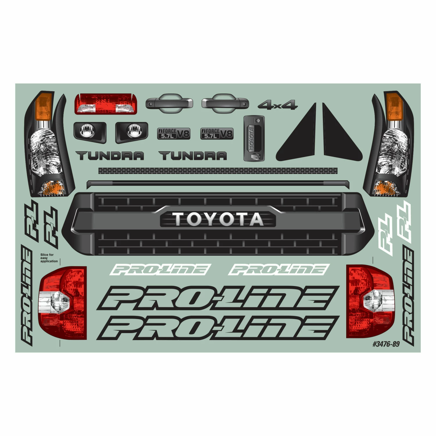 Outlet π New π― Pro-Line Racing 1/10 Toyota Tundra TRD Pro True Scale Clear Body: Short Course π π 9 Outlet π New π― Pro-Line Racing 1/10 Toyota Tundra TRD Pro True Scale Clear Body: Short Course π π - Image 9