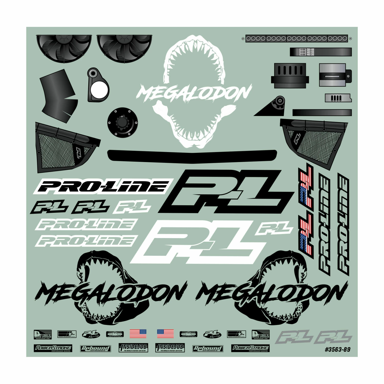 Flash Sale 🧨 Coupon 😀 Pro-Line Racing 1/10 Megalodon Desert Buggy Clear Body: Short Course 🤩 ❤️ 7 Flash Sale 🧨 Coupon 😀 Pro-Line Racing 1/10 Megalodon Desert Buggy Clear Body: Short Course 🤩 ❤️ - Image 7
