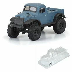Cheapest π Promo π€© Pro-Line Racing 1/24 1946 Dodge Power Wagon Clear Body: SCX24 JLU 𧨠π