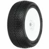 Wholesale 🔔 Promo ✔️ Pro-Line Racing 1/8 Blockade S3 Front/Rear Buggy Tires Mounted 17mm White (2) 🎉 💯