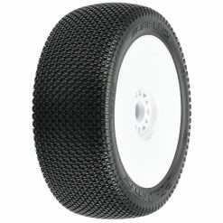 Top 10 👏 Discount ✔️ Pro-Line Racing 1/8 Slide Lock S3 Front/Rear Buggy Tires Mounted 17mm White (2) 🥰 🎁