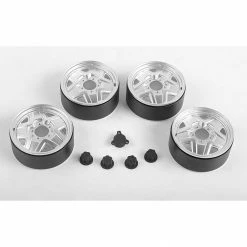 Budget 🧨 Hot Sale 🧨 RC4WD 1/6 Wakizashi 2.8 Wheels with Hub Caps for Capo Racing Samurai, Aluminum (4) ❤️ ✔️