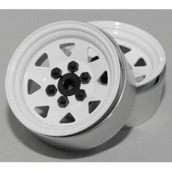 Buy 👍 Buy 🔔 RC4WD 6 Lug Wagon 1.9 Stamped Beadlock Wheels, White (2) 😍 👏
