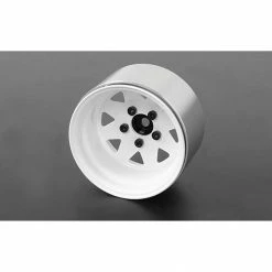 Discount 🌟 Wholesale 😍 RC4WD 5 Lug Deep Dish Wagon 1.9" Steel Beadlock Wheel, White 🧨 🔔