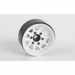 Outlet 🔔 Wholesale 😍 RC4WD OEM 6-Lug Stamped Steel 1.55" Beadlock Wheels, White (4) 🧨 🧨