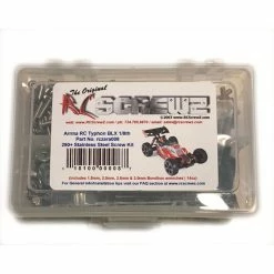 Budget 🛒 Wholesale 🌟 RC Screwz Stainless Steel Screw Set: ARRMA TYPHON BLX 1/8 ⭐ 🎉