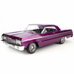 Best Pirce 🧨 Top 10 🤩 Redcat Racing 1/10 SixtyFour Chevrolet Impala Brushed 2WD Hopping Lowrider RTR, Purple 🎉 🤩