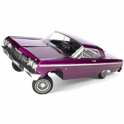Best Pirce 🧨 Top 10 🤩 Redcat Racing 1/10 SixtyFour Chevrolet Impala Brushed 2WD Hopping Lowrider RTR, Purple 🎉 🤩 -RC Cars And Trucks shop RER14409 A10 RP2YP1R2