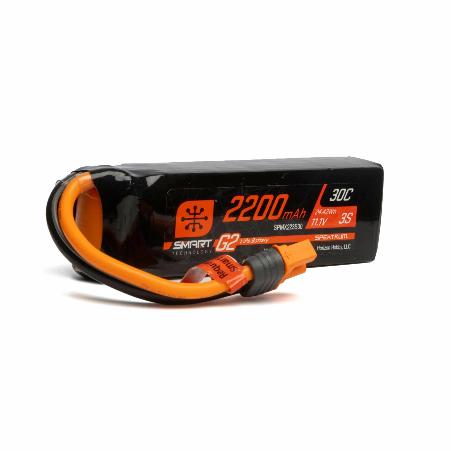 Outlet ๐งจ Best deal โ๏ธ Spektrum 11.1V 2200mAh 3S 30C Smart G2 LiPo Battery: IC3 ๐ โ๏ธ 3 Outlet ๐งจ Best deal โ๏ธ Spektrum 11.1V 2200mAh 3S 30C Smart G2 LiPo Battery: IC3 ๐ โ๏ธ - Image 3