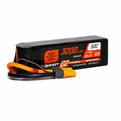 Hot Sale π New π Spektrum 22.2V 3200mAh 6S 50C Smart G2 LiPo Battery: IC5 β€οΈ β¨