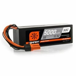Cheapest 👍 Buy 😉 Spektrum 11.1V 5000mAh 3S 50C Smart Hardcase LiPo Battery: IC5 😍 👏