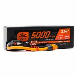 Best reviews of 🌟 Best Pirce 🛒 Spektrum 11.1V 5000mAh 3S 100C Smart G2 Hardcase LiPo Battery: IC3 👍 ✔️