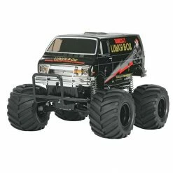 Cheap 💯 Budget ✔️ Tamiya 1/12 Lunch Box Monster Truck Kit, Black Edition ⭐ 👏