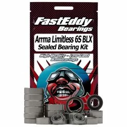 Coupon 🧨 Brand new 🛒 FastEddy Bearings Sealed Bearing Kit: ARRMA LIMITLESS 6S BLX 😍 ⭐