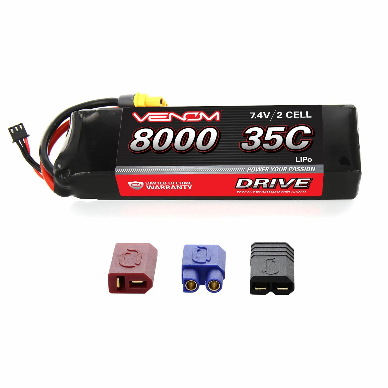 Best reviews of π Buy β€οΈ Venom 7.4V 8000mAh 2S 35C DRIVE LiPo Battery: UNI 2.0 Plug π π 1 Best reviews of π Buy β€οΈ Venom 7.4V 8000mAh 2S 35C DRIVE LiPo Battery: UNI 2.0 Plug π π