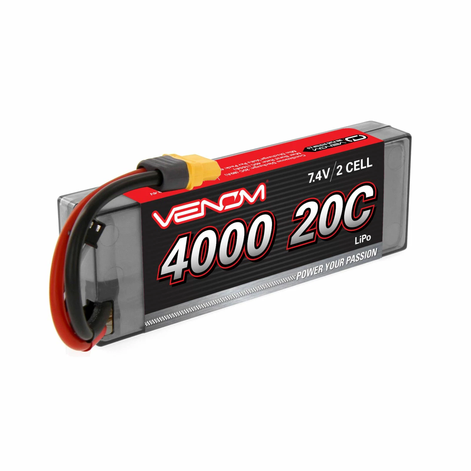 Outlet π Wholesale π₯ Venom 7.4V 4000mAh 2S 20C DRIVE LiPo Battery: UNI 2.0 Plug 𧨠π₯° 3 Outlet π Wholesale π₯ Venom 7.4V 4000mAh 2S 20C DRIVE LiPo Battery: UNI 2.0 Plug 𧨠π₯° - Image 3