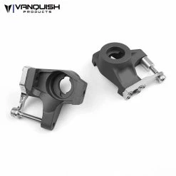 Outlet 🔔 Outlet 🎁 Vanquish Products Axial SCX10-II Knuckles Grey Anodized 🥰 🔔