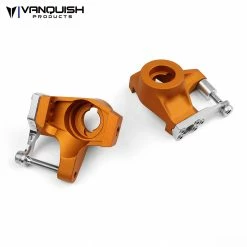 Outlet 🎉 Best Sale 💯 Vanquish Products Axial SCX10-II Knuckles Orange Anodized 🧨 💯