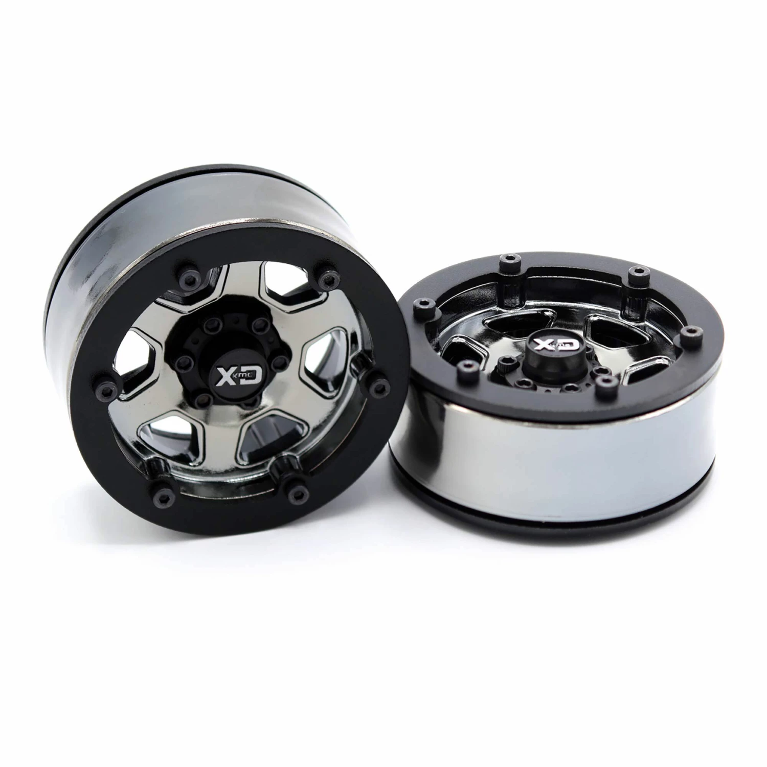 Promo π― Buy π Vanquish Products Incision 1.9" KMC KM233 Hex Plastic Wheels, Black Chrome π π― 1 Promo π― Buy π Vanquish Products Incision 1.9" KMC KM233 Hex Plastic Wheels, Black Chrome π π―